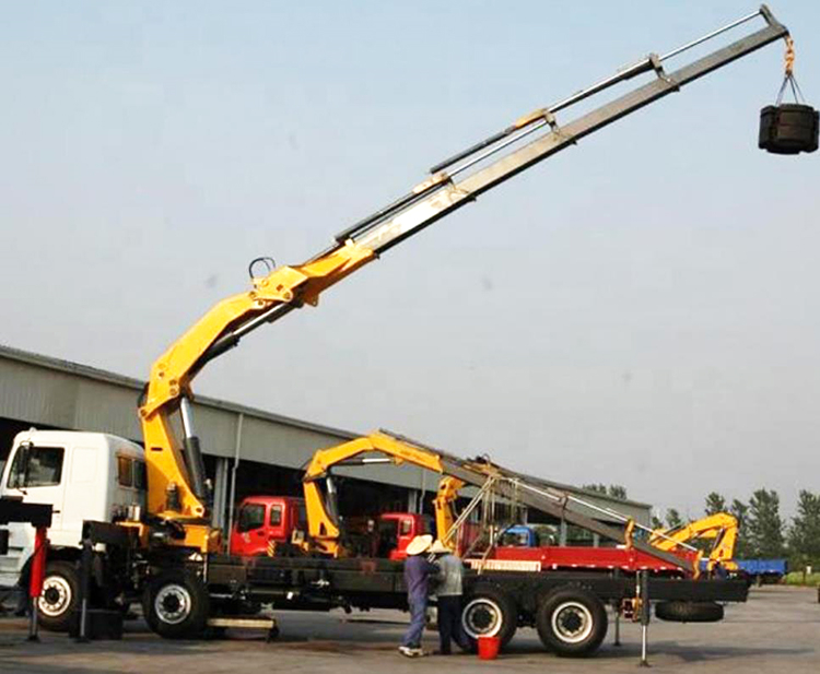 XCMG Official 16 Ton New Hydraulic Knuckle Boom Truck Crane Trailer Crane SQ16ZK4Q Price